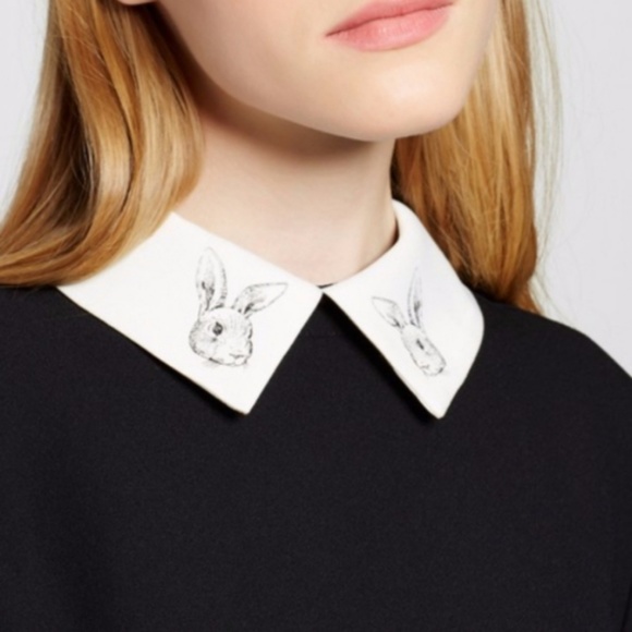 Victoria Beckham for Target Black Collared Dress. - Picture 2 of 8